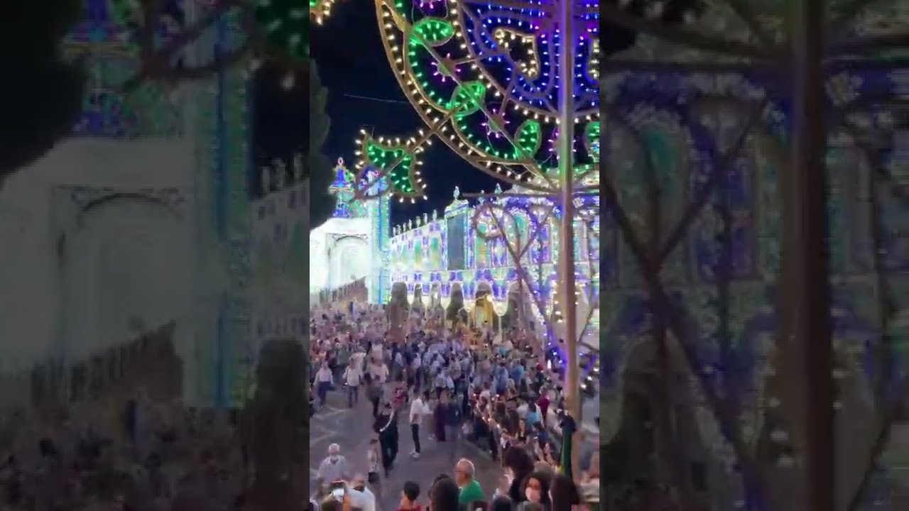 Visciano MARIA SS.MA CONSOLATRICE DEL CARPINELLO festa 2022. Momenti processionali e le luminarie 1)