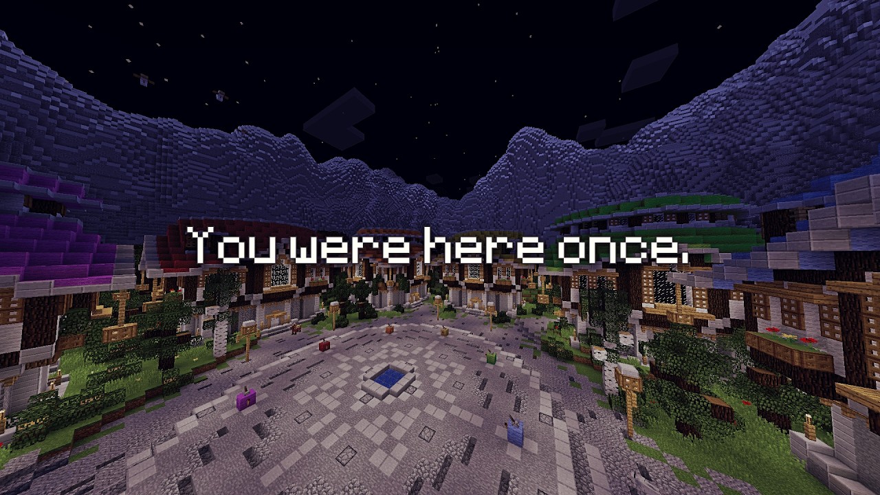 You were here once. (Minecraft ambient gameplay)