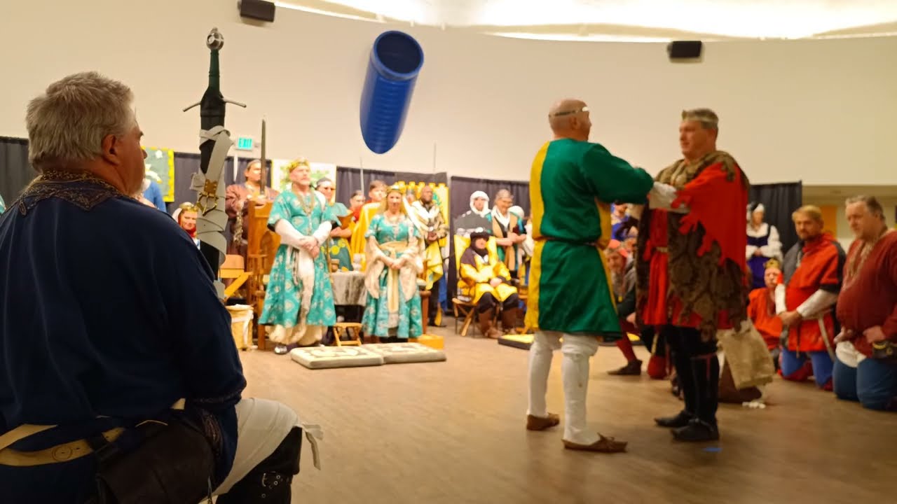 Caerthe Twelfth Night 2025 - Evening Court camera 1