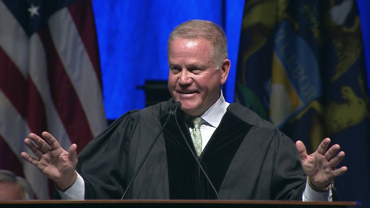 Brian Kelly GVSU Commencement Speech