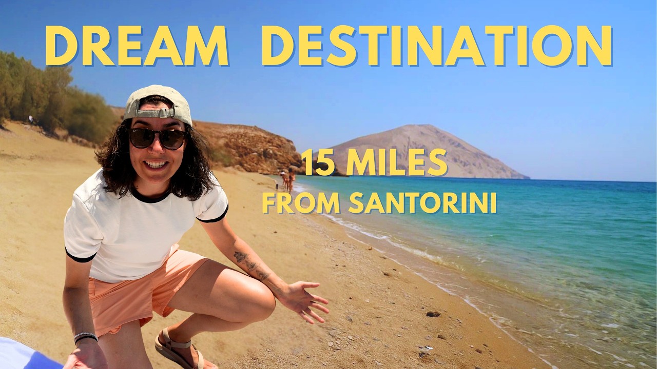 We don't want to leave this Greek island (Anafi travel vlog)