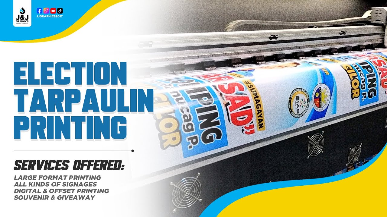 Election Tarpaulin Printing as Low as 5 Pesos! #election #printing