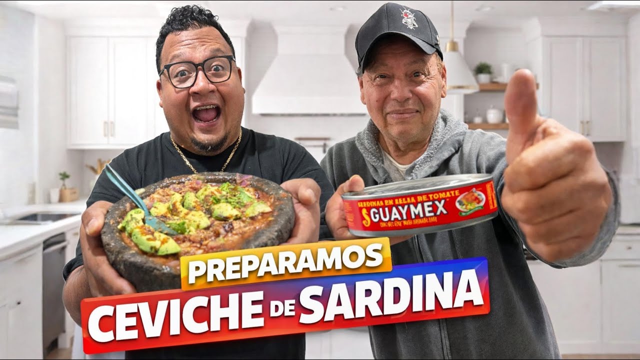 ¡NADIE lo hace así! Ceviche de Sardina BARATO y DELICIOSO
