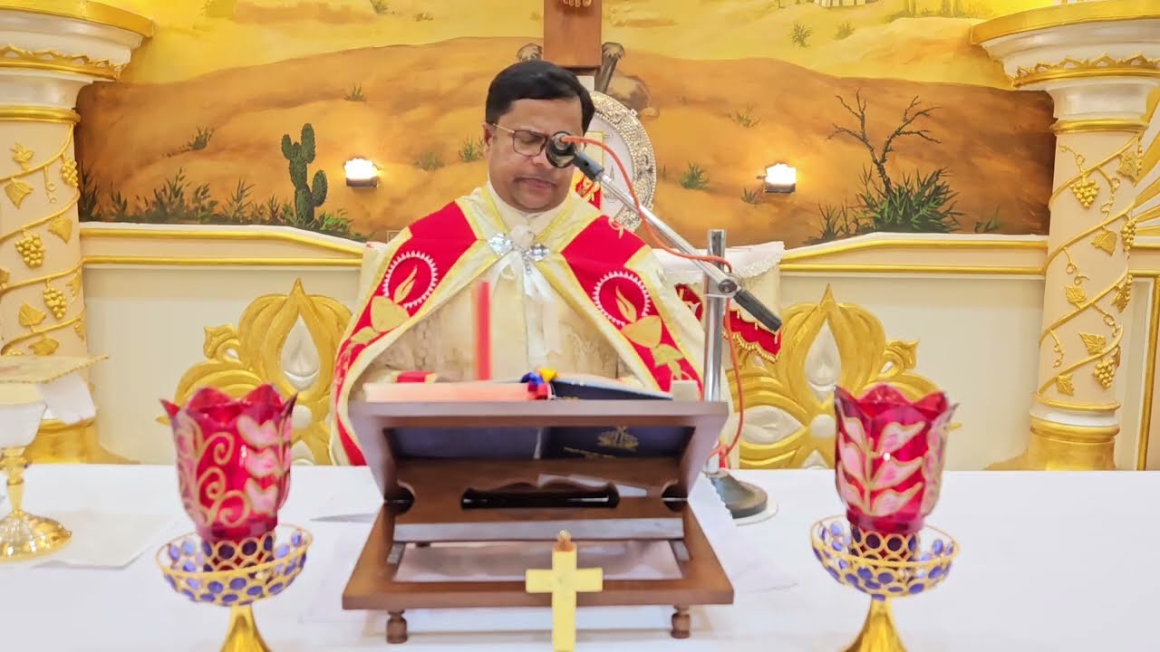 Saturday  Holy Mass  5.30 AM  March 28    I  Syro  Malabar I Fr Bineesh Augustine  Malayalam