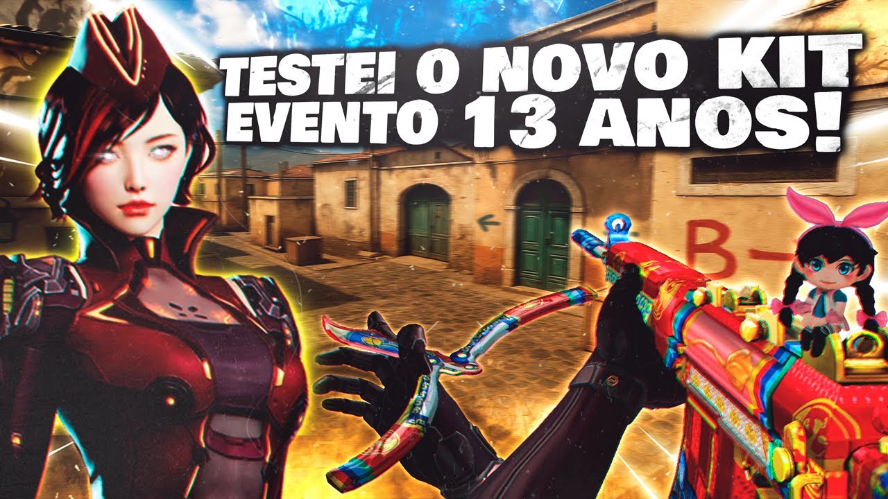 TESTEI O NOVO KIT DO EVENTO DE 13 ANOS! TÁ INSANO! 💥 | CrossFire