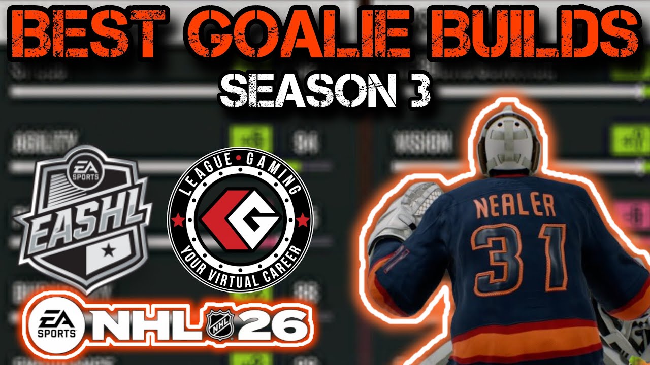 ЛУЧШИЕ СБОРКИ ВРАТАРЕЙ В NHL 26 - 3 СЕЗОН