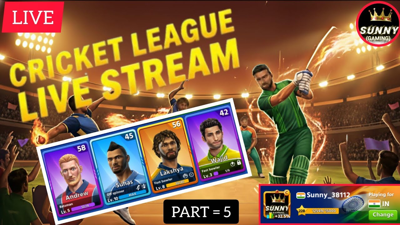 CRICKET LEAGUE LIVE GAMEPLAY | ROAD TO 20K SUBSCRIBER