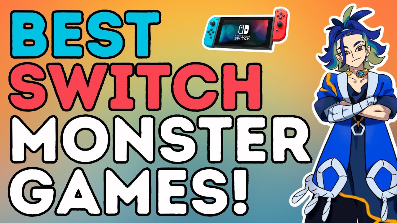 Лучшие игры по приручению монстров для Nintendo Switch!