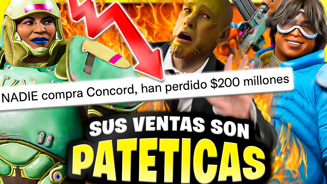 Concord: Las ventas del videojuego MÁS PROGRE son un DESASTRE 🤣 25,000 ventas en Playstation y steam