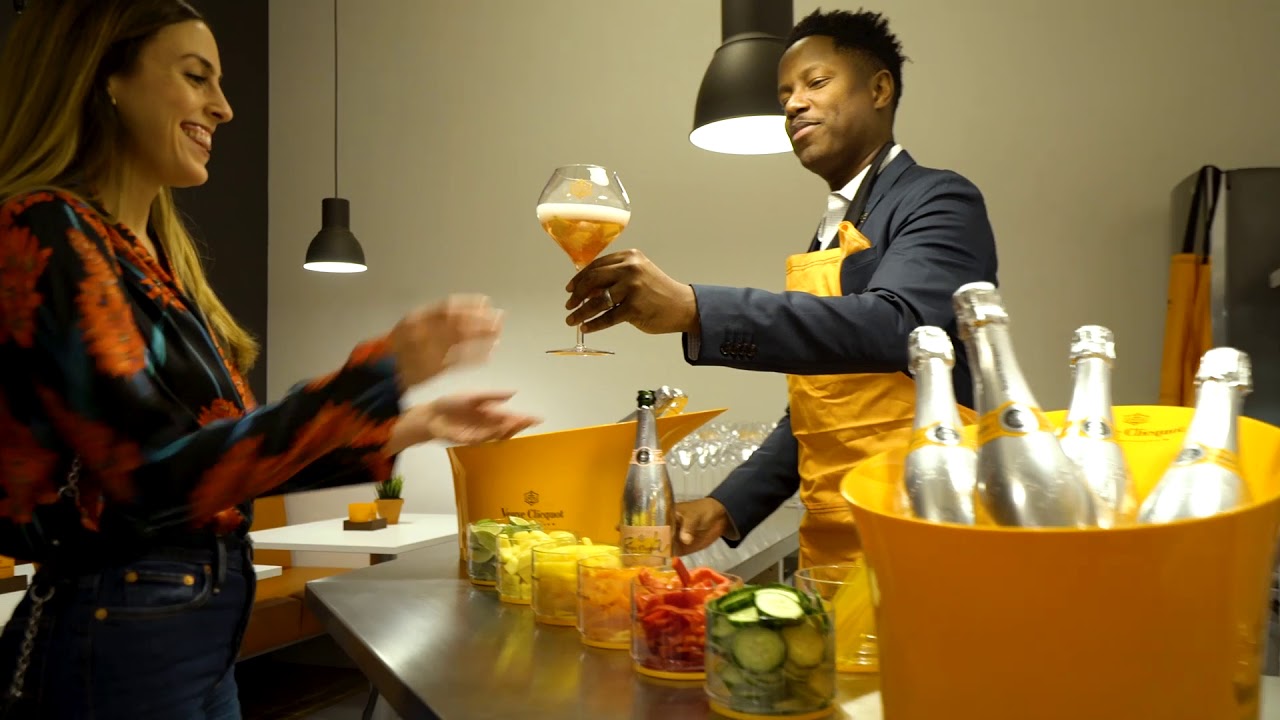 A Rich Party With Veuve Clicquot
