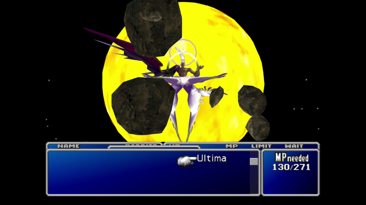 Final Fantasy VII Boss 40 (Final Boss) - Sephiroth