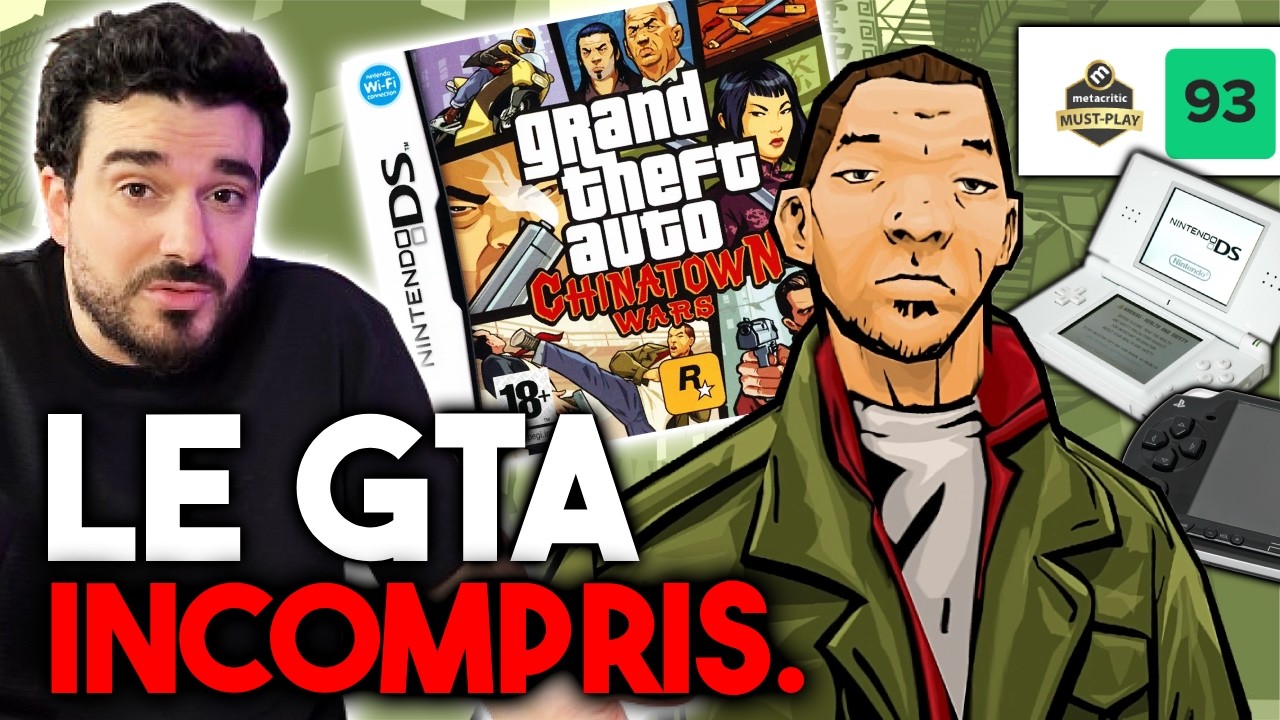 L'HISTOIRE de GTA CHINATOWN WARS : ce jeu GÉNIAL mais INCOMPRIS !