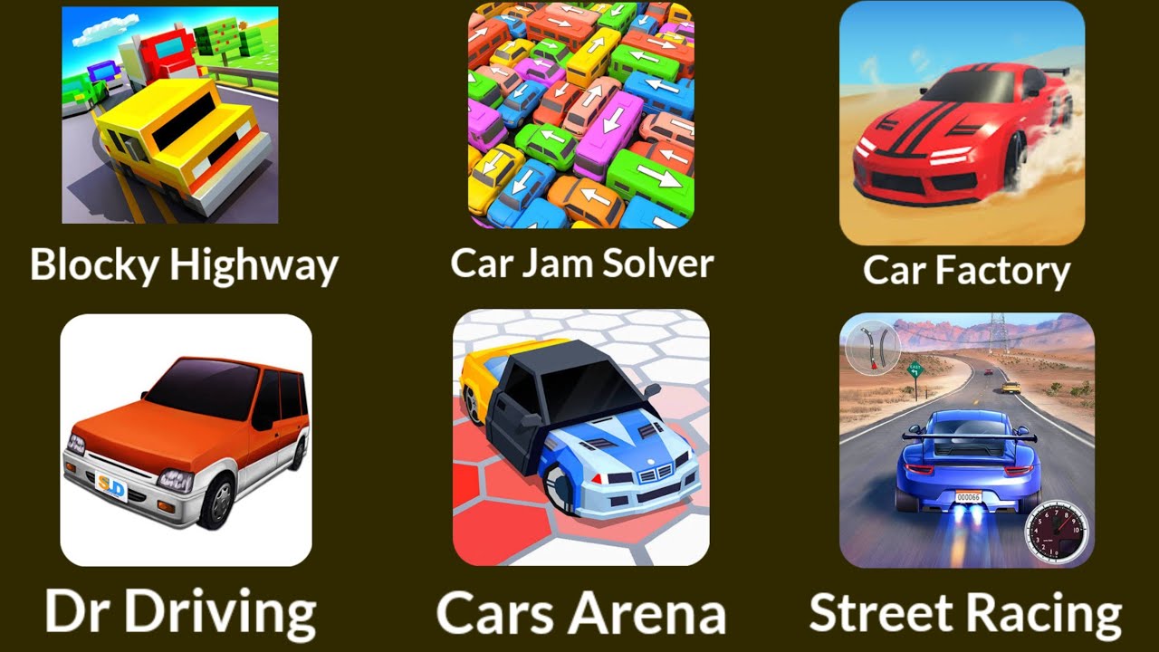 Street Racing, Car Factory, Dr Driving, Block Highway – Gameplay Mix Fun Mobile Games
