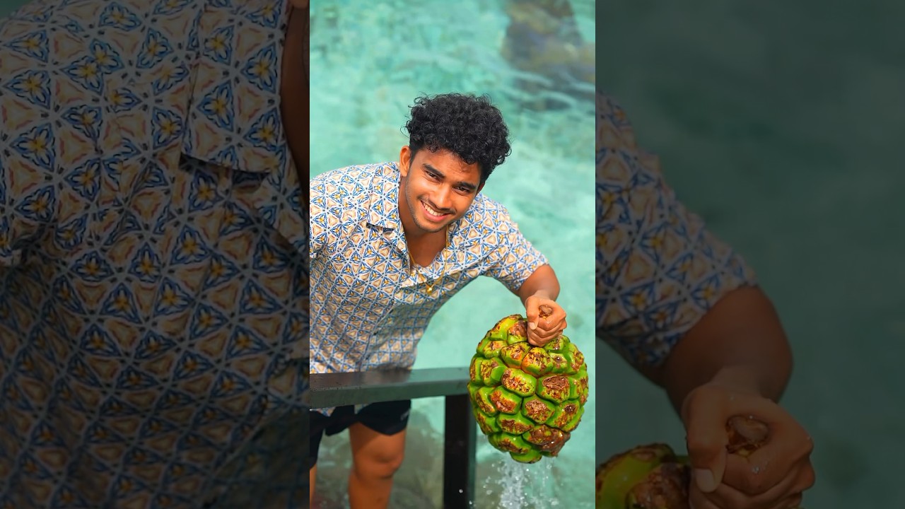 Do You Know This Fruit? 😍 Screwpine Shake | Kashikeyo Drink