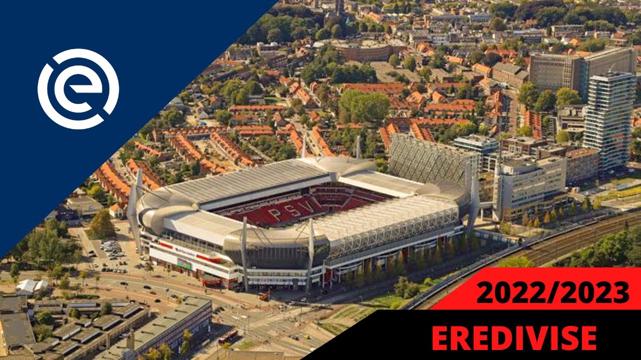 EREDIVISE STADIUMS 2022/2023  || Estadios de la Primera división de Holanda