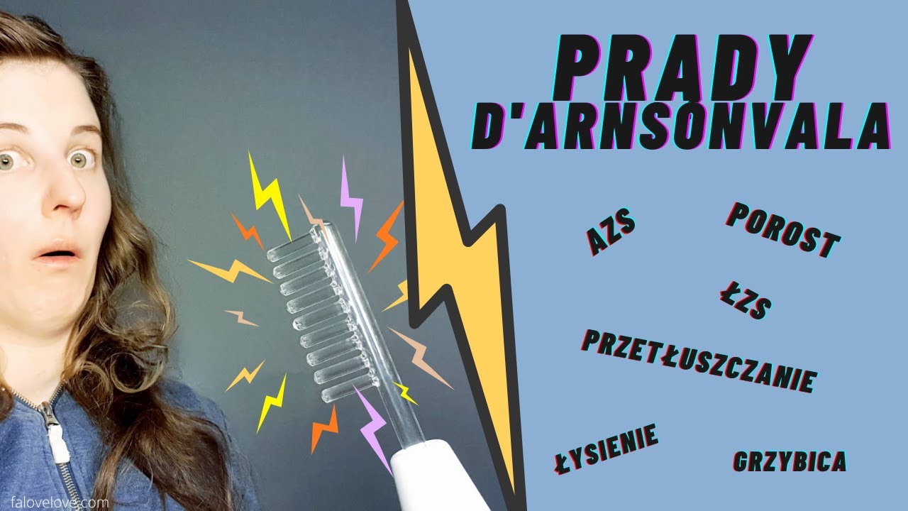 PRĄDY D'ARNSONVALA na ATOPOWĄ SKÓRĘ GŁOWY, porost i przetłuszczanie!? ◾Co to takiego i czy działa?◾