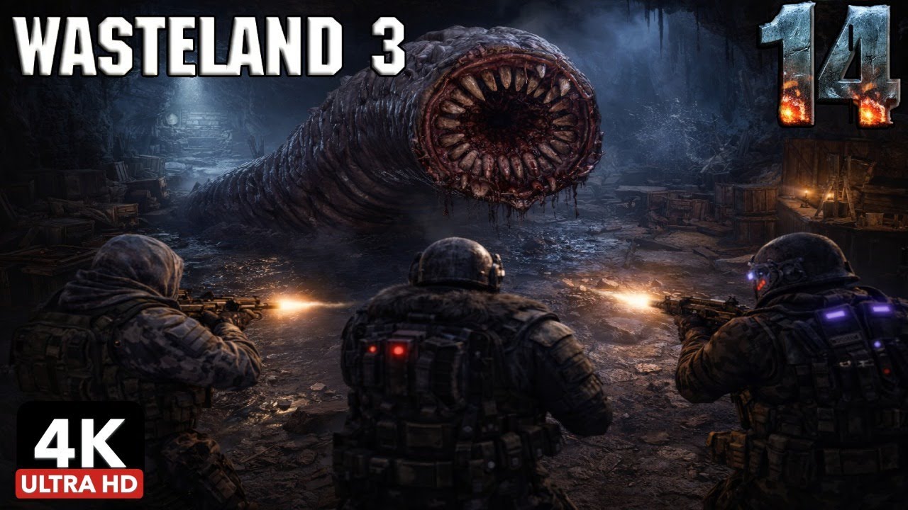 WASTELAND 3 #14 LIMPIANDO EL LABERINTO DE BIZARRO #4k