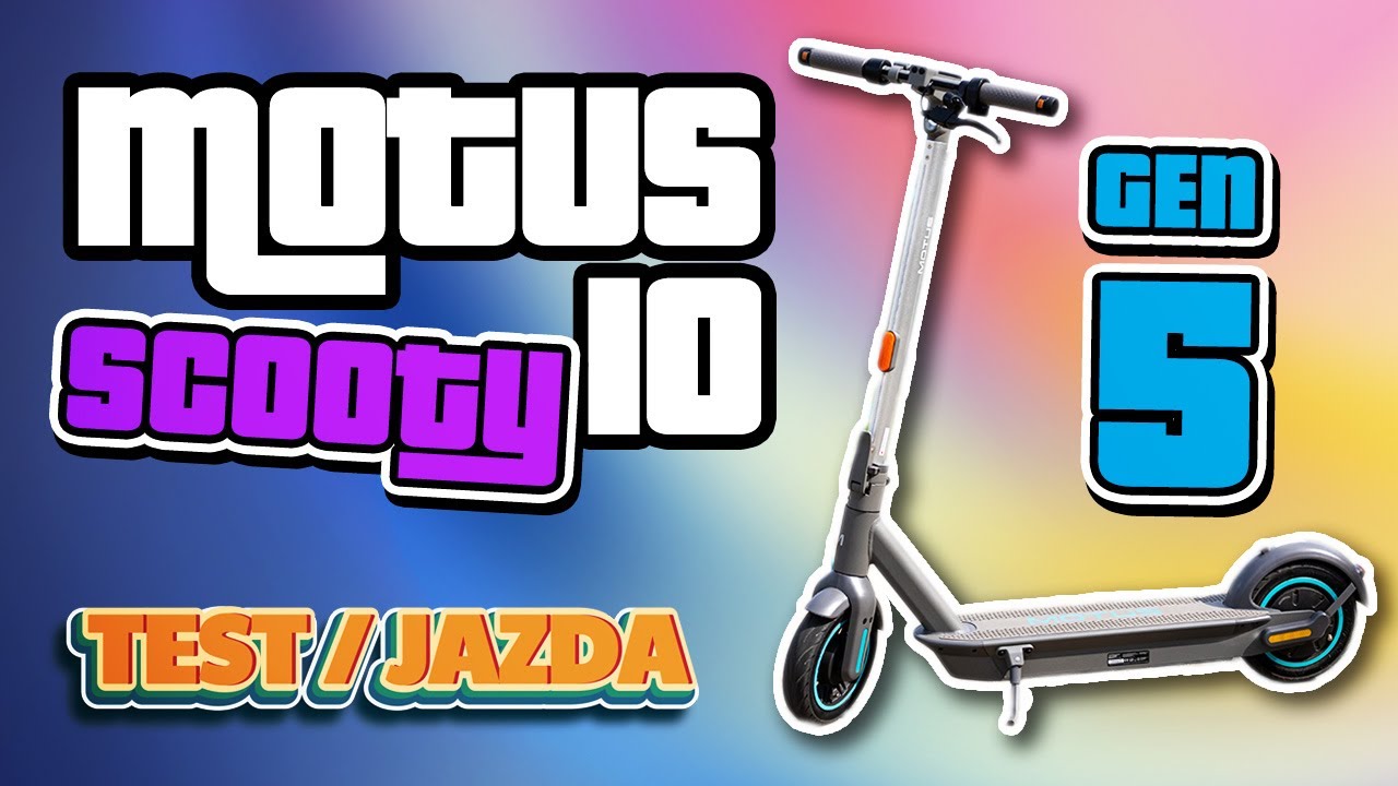 Motus Scooty 10 GEN 5 🤩 IDEALNA do MIASTA 🛴 hulajnoga elektryczna / TEST / RECENZJA