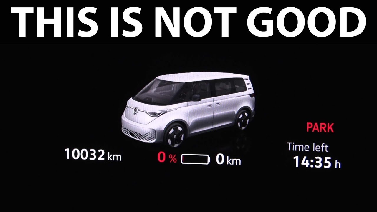 VW ID Buzz с высокой степенью деградации аккумулятора всего через 6 месяцев