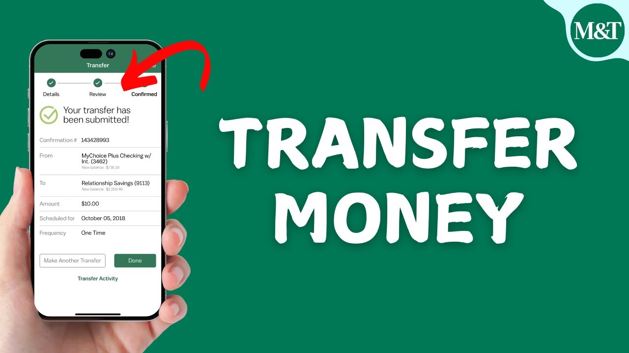 How to Transfer Money using M&T Online Banking?