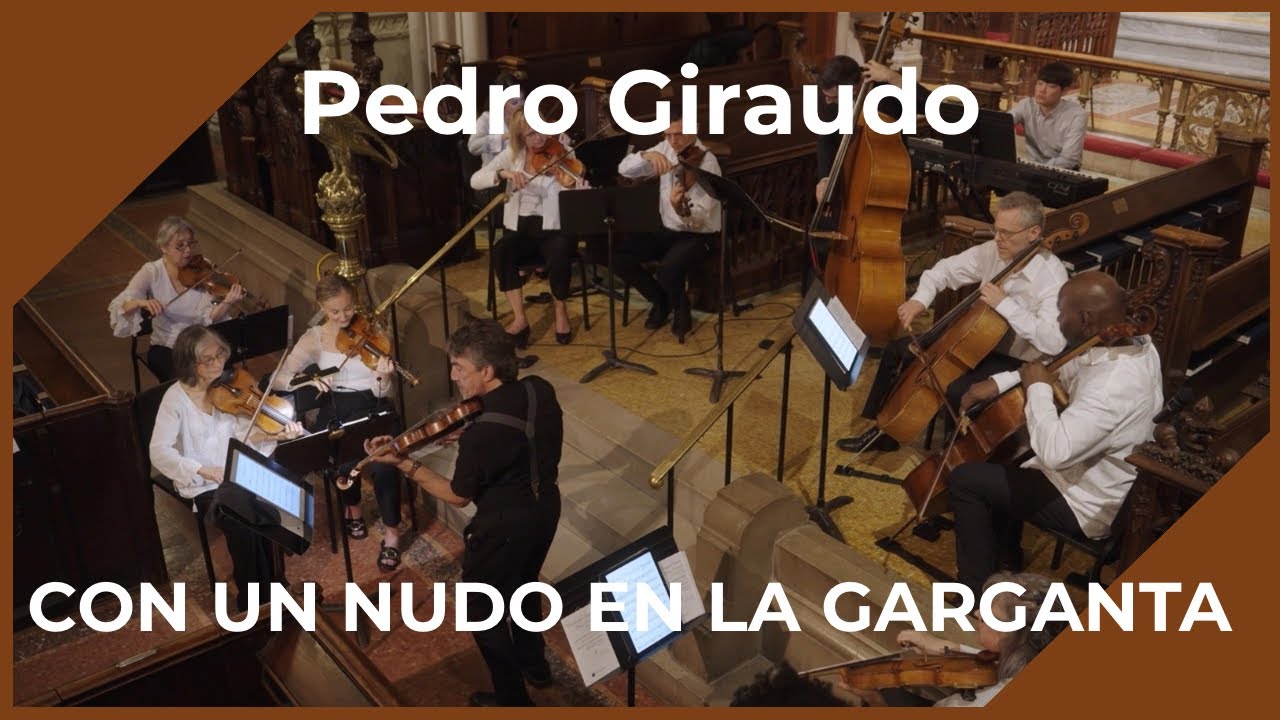 Con un nudo en la garganta (Original Composition) - Pedro Giraudo | Live at Grace Church
