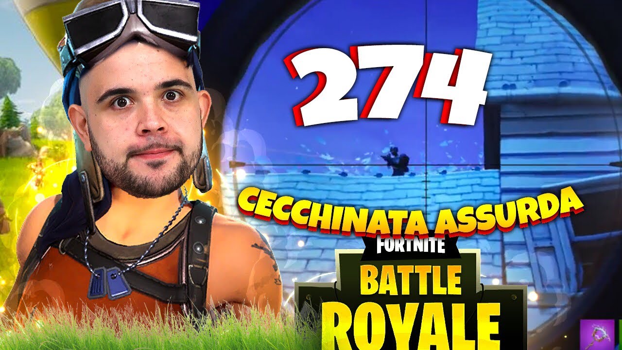 Fortnite : Predict con il Cecchino Pazzesco , 274 Metri - Assurdo