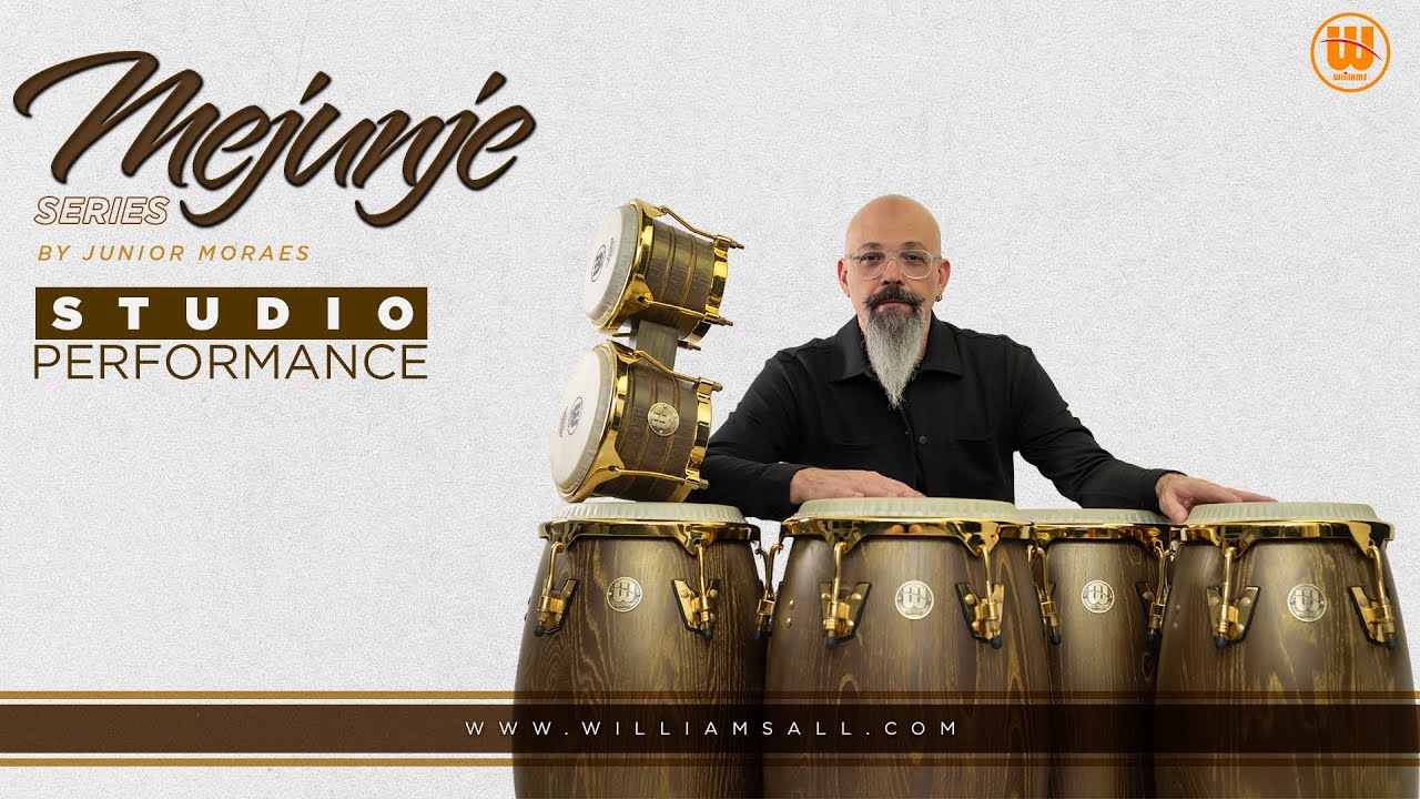 Congas Mejunje Williams Studio Performance by Junior Moraes