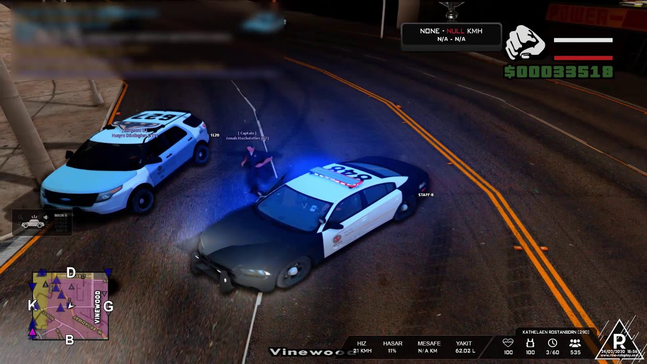 [SA-MP] Rina Roleplay - LSPD Pursuit #Wayfarer