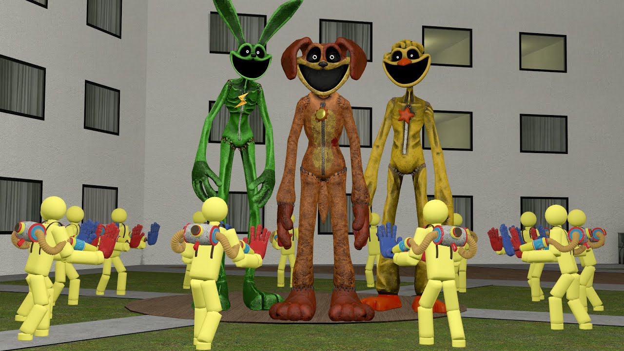 THE HOPPY HOPSCOTCH, DOGDAY KICKINCHICKEN were friends, but something went wrong... (Garry's Mod)
