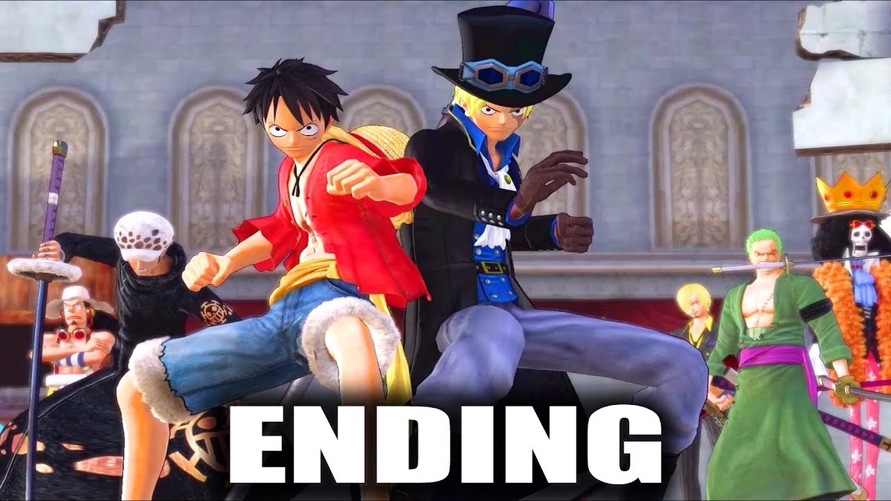 One Piece Pirate Warriors 3 - Ending + Final Boss (Doflamingo)