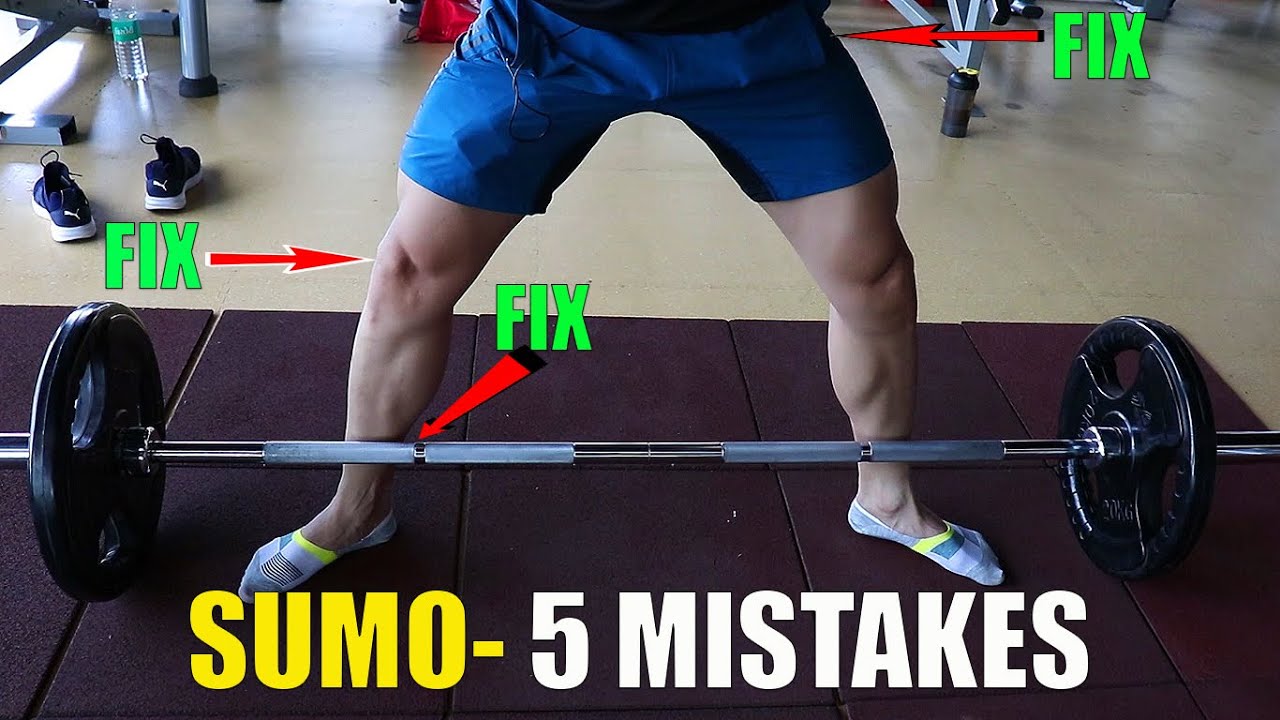 SUMO DEAD LIFTS- 5 Stupid Mistakes [STOP NOW]