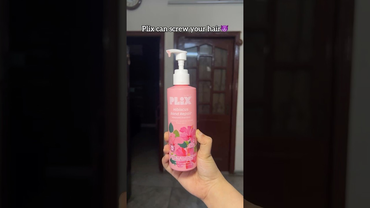 Plix Hibiscus Bond Repair Shampoo Review How It Recovered My Damaged Hair best shampoo for dry hair