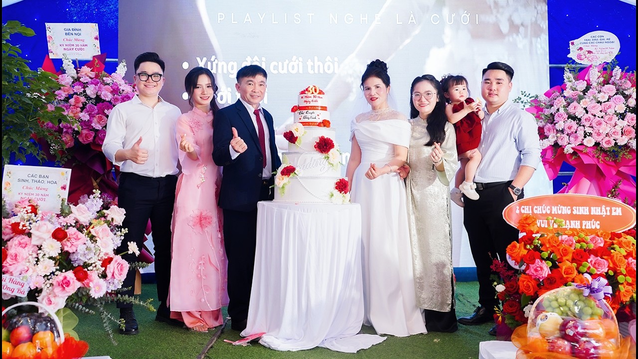 Kỷ Niệm 30 Năm Ngày Cưới Thế Truyền -Thúy Vinh