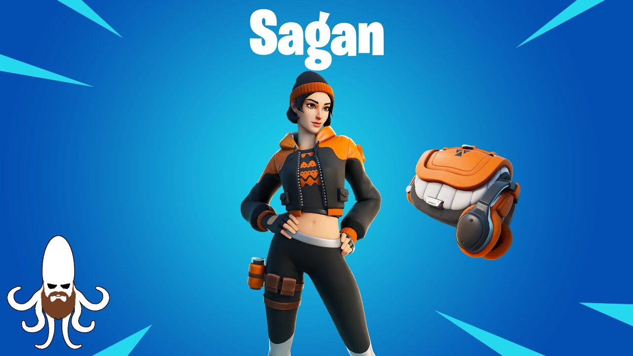 Sagan Skin Review & Gameplay & Combos - Fortnite - Watch Before Buying!
