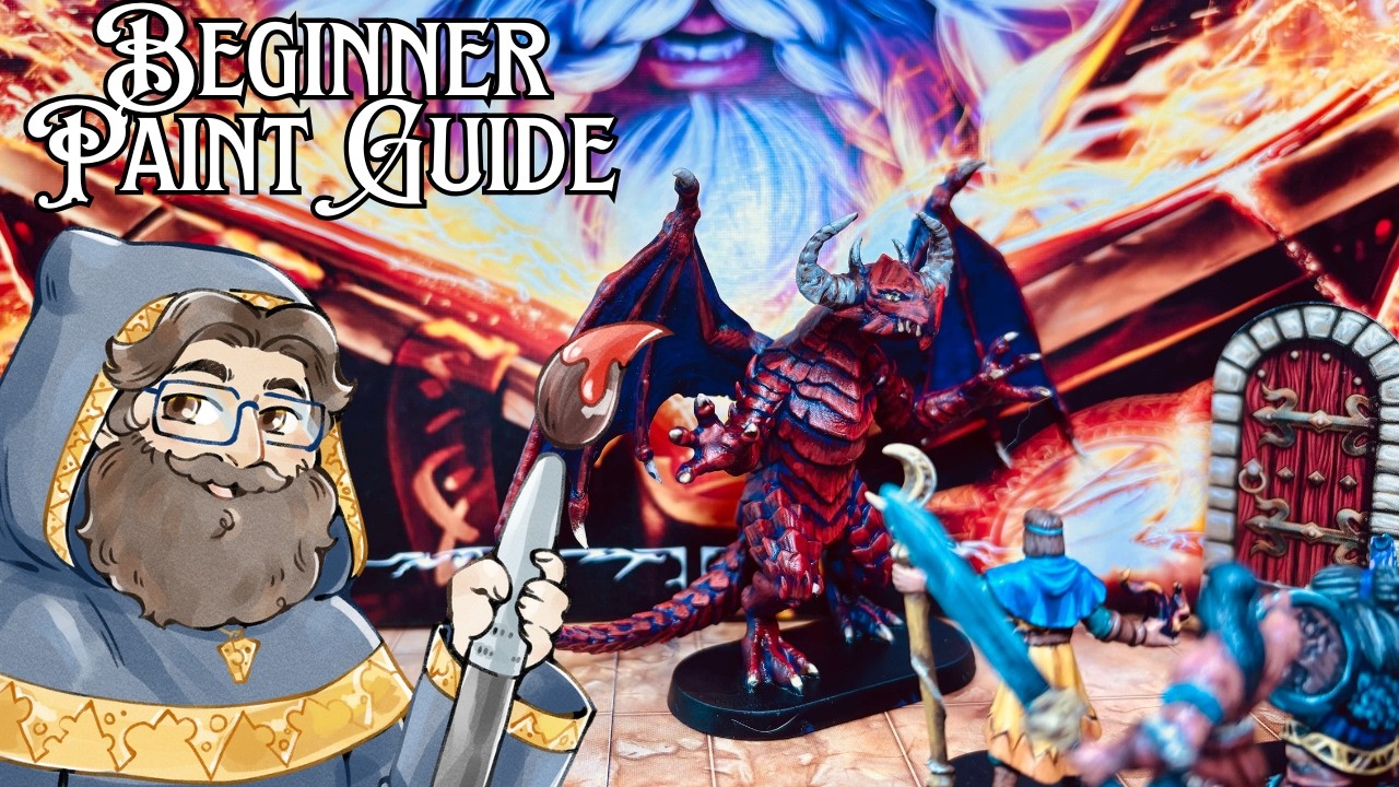 Painting Heroquest: Part 5 The Dragon