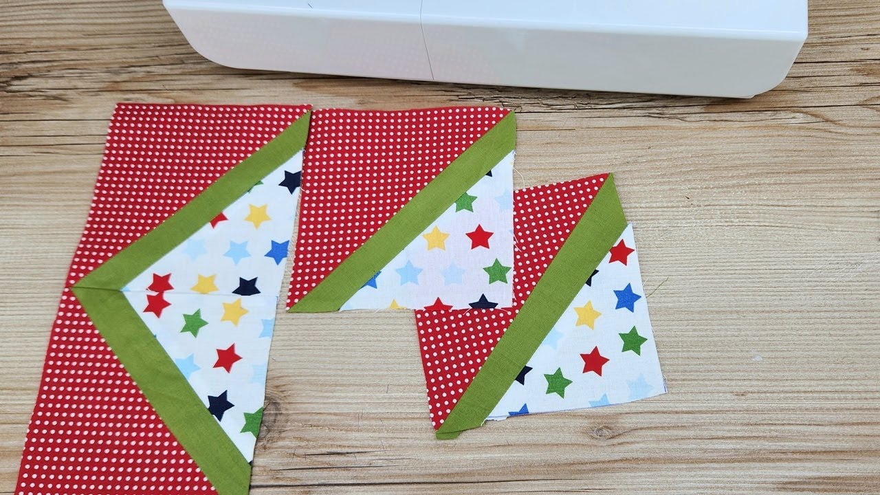 Patchwork Pattern Work. A Very Easy But Effective Method
