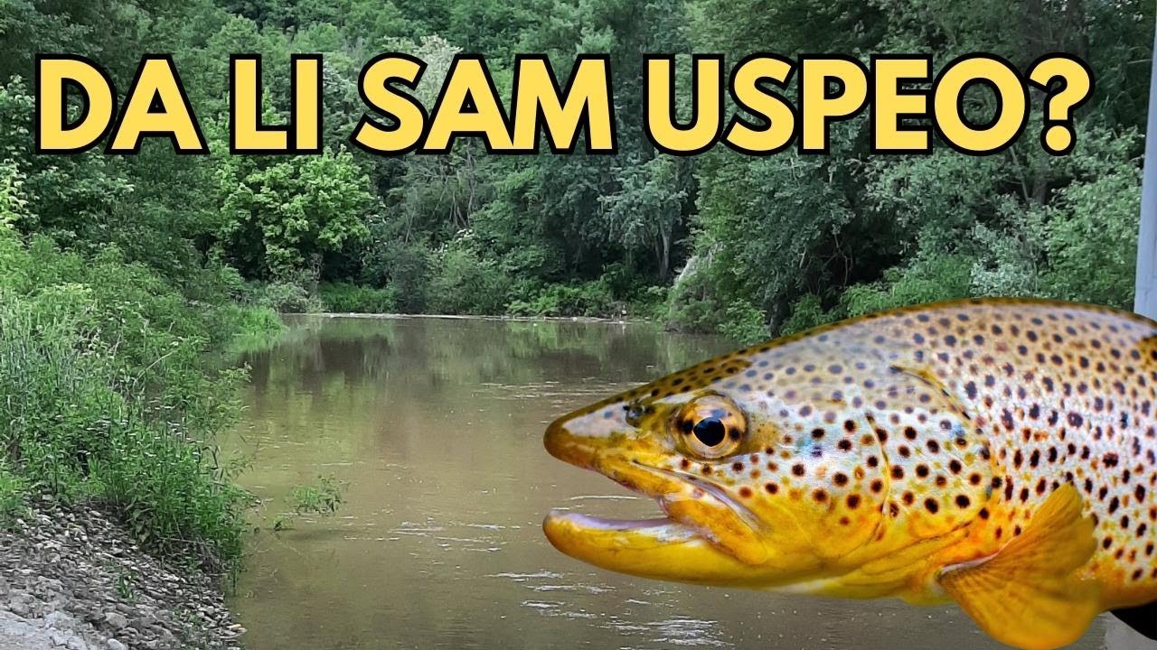 DOK NE UPECAM RIBU NE VRAĆAM SE KUĆI *prešao preko 100km* Varaličarenje KLENA i PASTRMKE EP 16