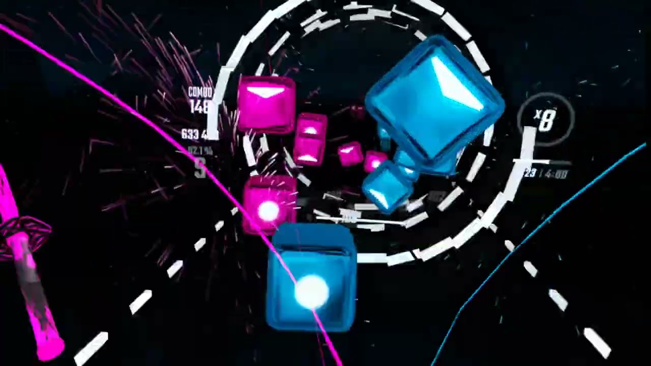 My Attempt at Mystery Circles Ultra/U.U.F.O. on Beat Saber 