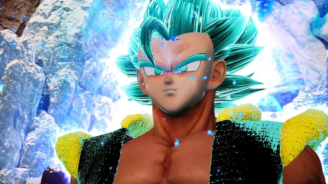 Jump Force - Gogeta Blue (Dragon Ball Super Broly) Character Gameplay (MOD)
