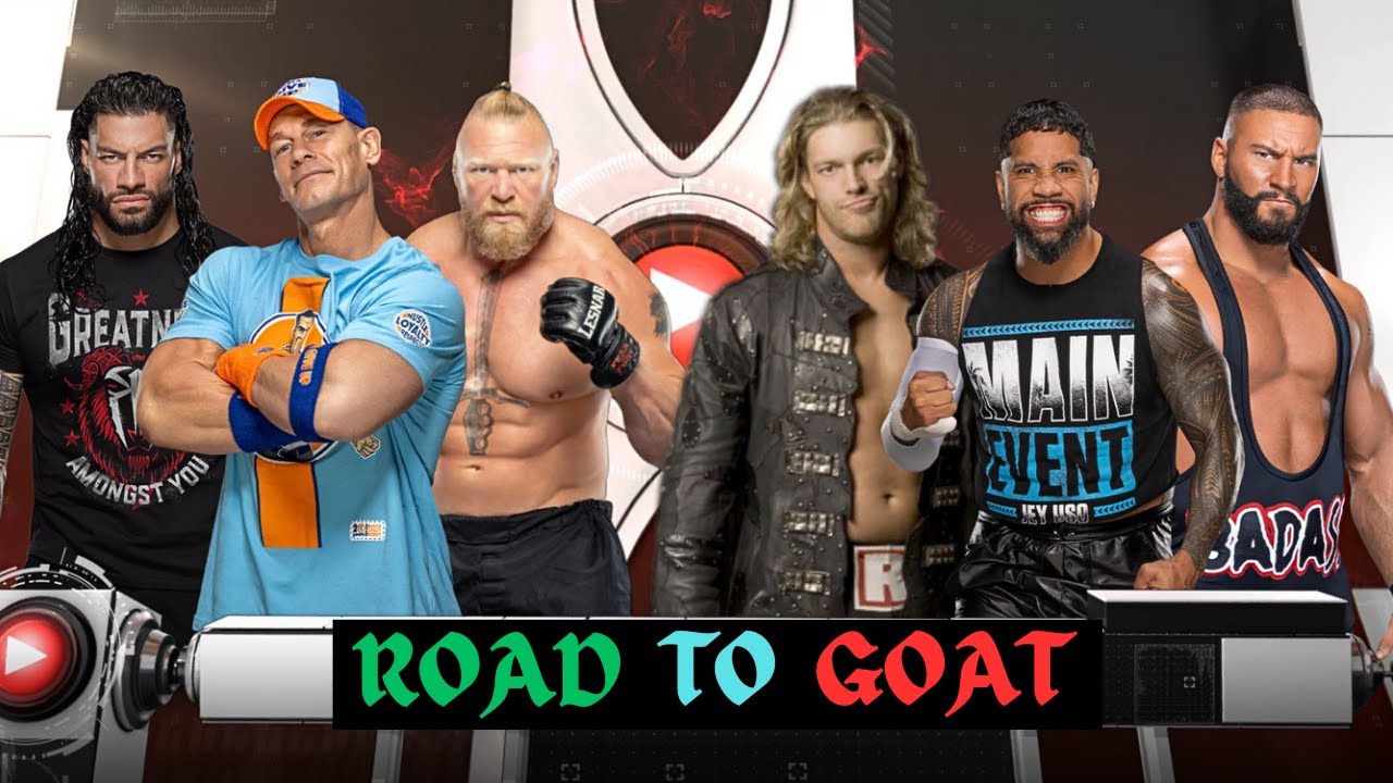 Road To Goat Match 3 | Team Khatru Vs Edge Jey Uso & Bron Breaker WWE 2K24