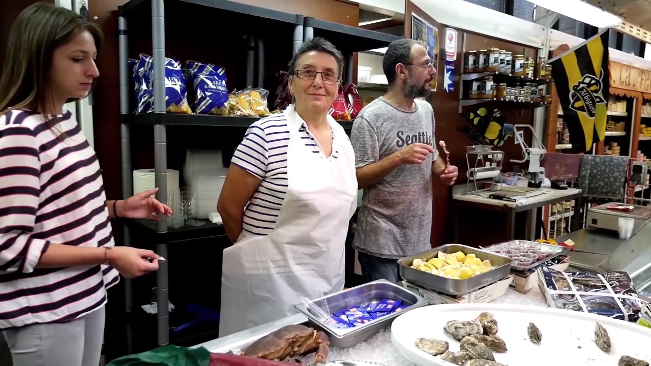 Vidéo du marché couvert d'Albi 2016
