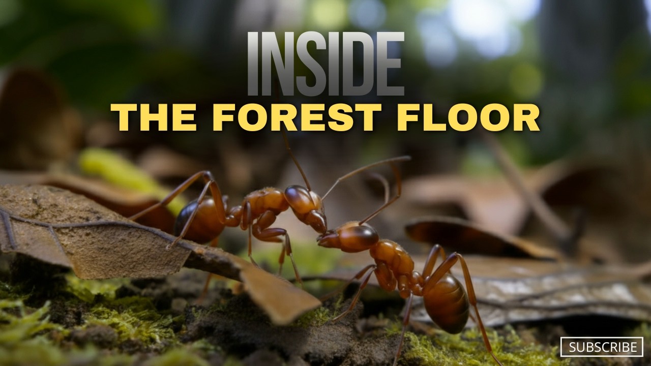 Inside the Forest Floor #forest #animal #insects