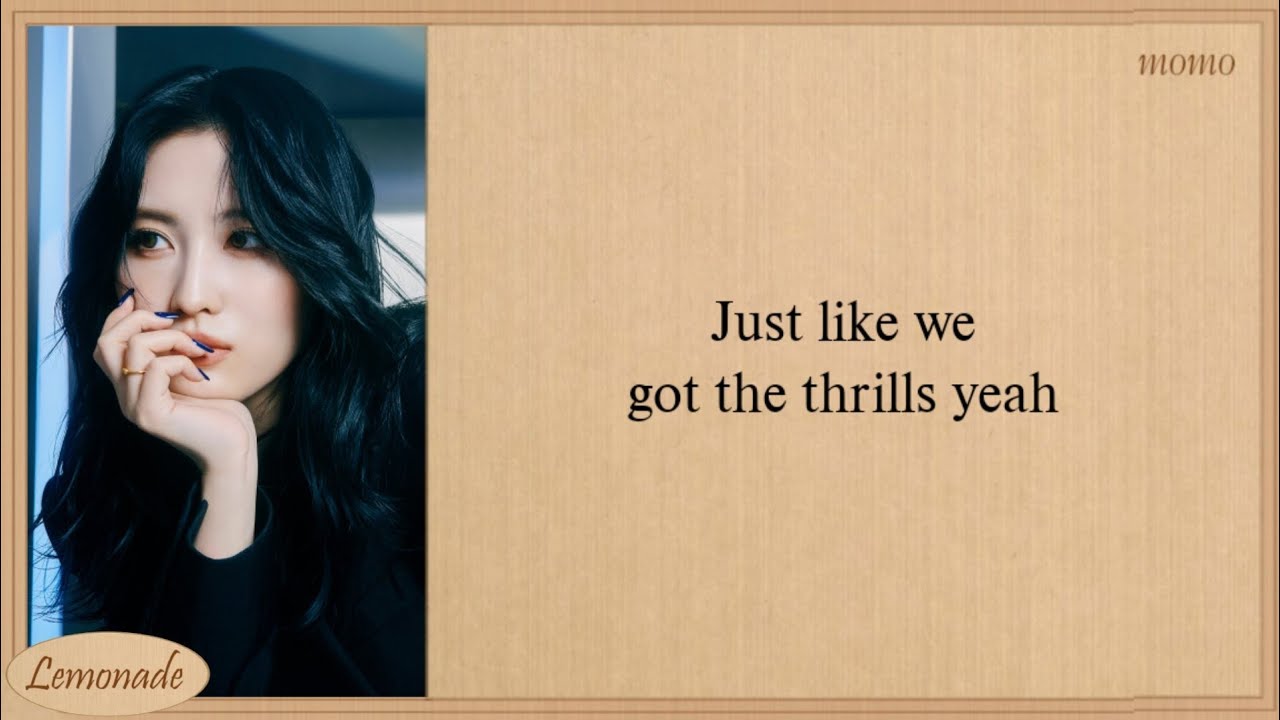 TWICE GOT THE THRILLS Easy Lyrics