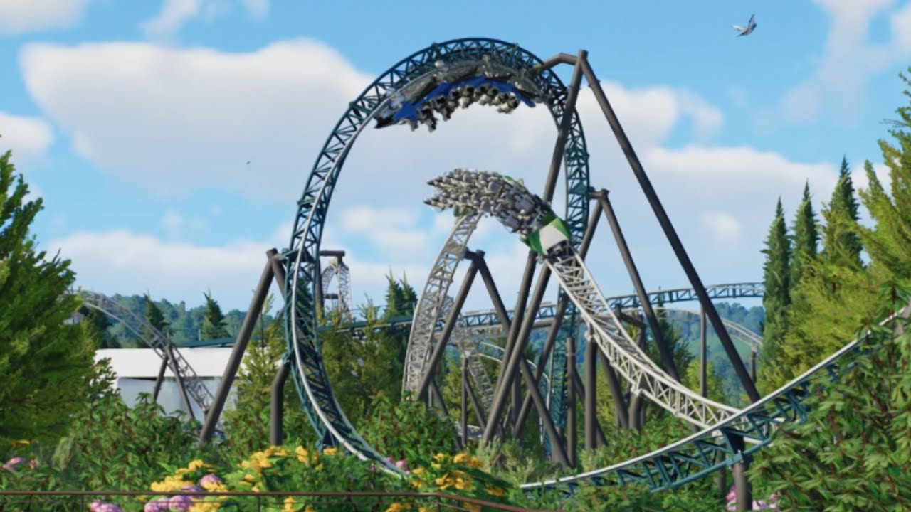 Time Travel - Planet Coaster 2 Duelling Mack LSM Coasters