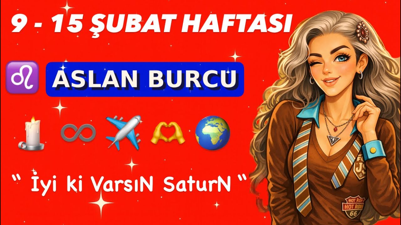 ✅ ASLAN Burcu ♌ | 9 – 15 Şubat Haftalık Burç Yorumları | Saturn in Aries 🪐