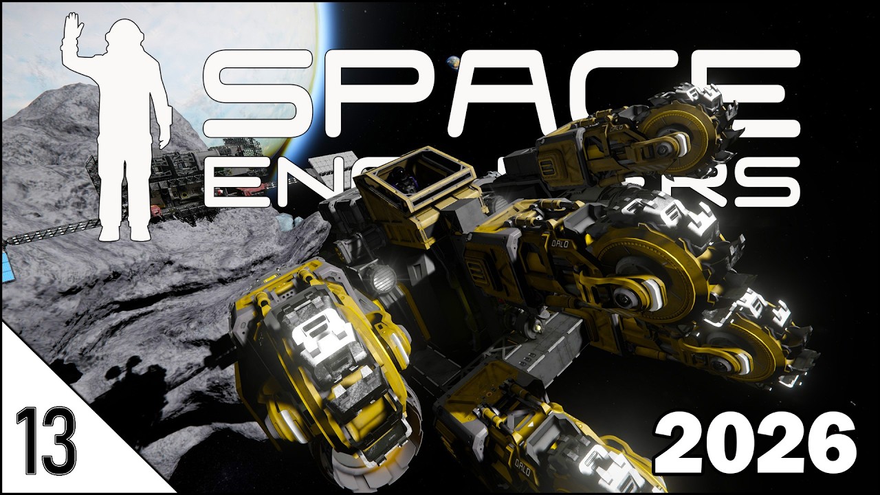 More DRILLS = More ORES!!! | Space Engineers Survival 2026 | Episode 13