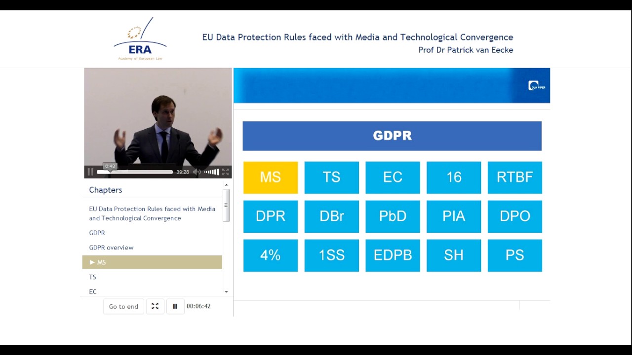 EU Data Protection Rules faced with Media and Technological Convergence