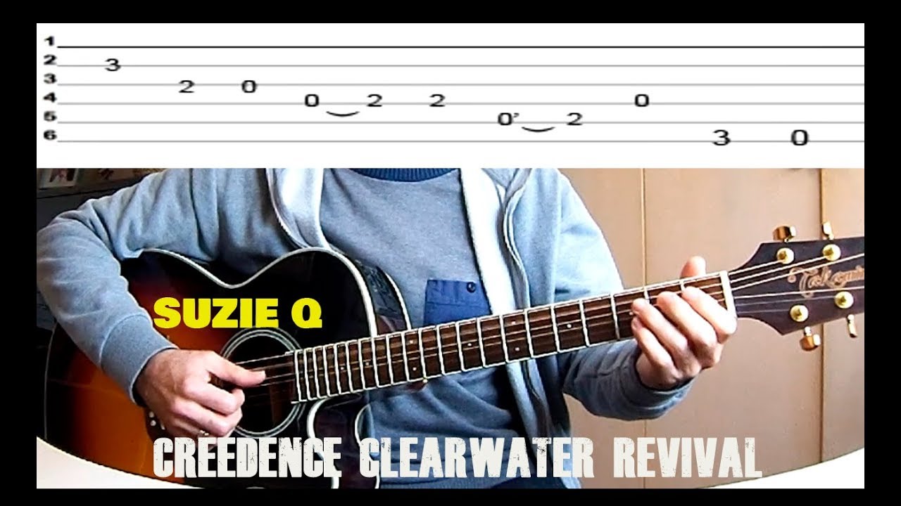 COMO TOCAR | Suzie Q - CREEDENCE CLEARWATER REVIVAL