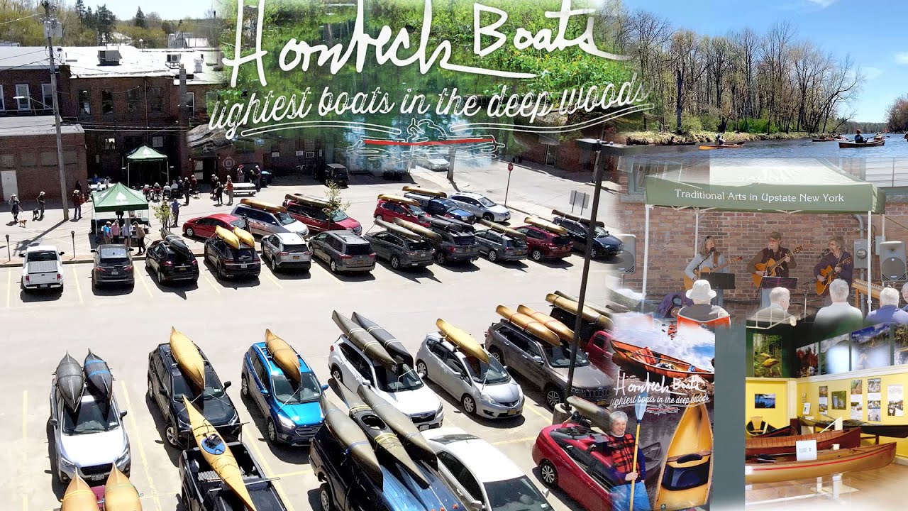 Hornbeck Boats Exhibit Finale - TAUNY Event Recap from Canton Canoe Weekend 2022