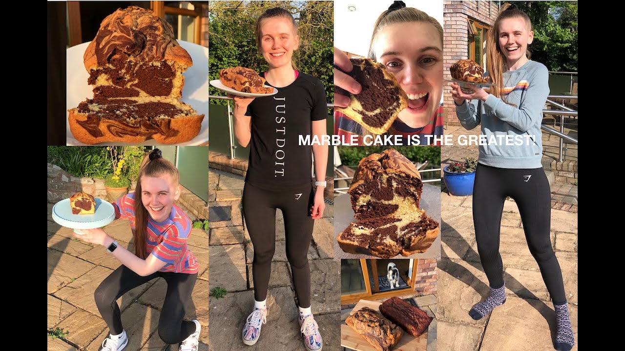 MAKING A MARBLE CAKE (LIFE CHANGING)... (BANANA BREAD FAIL)